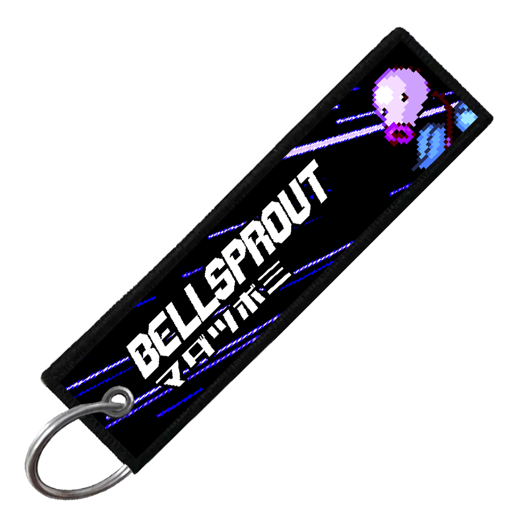 "JAPANESE BELLSPROUT" CUSTOM KEY TAG