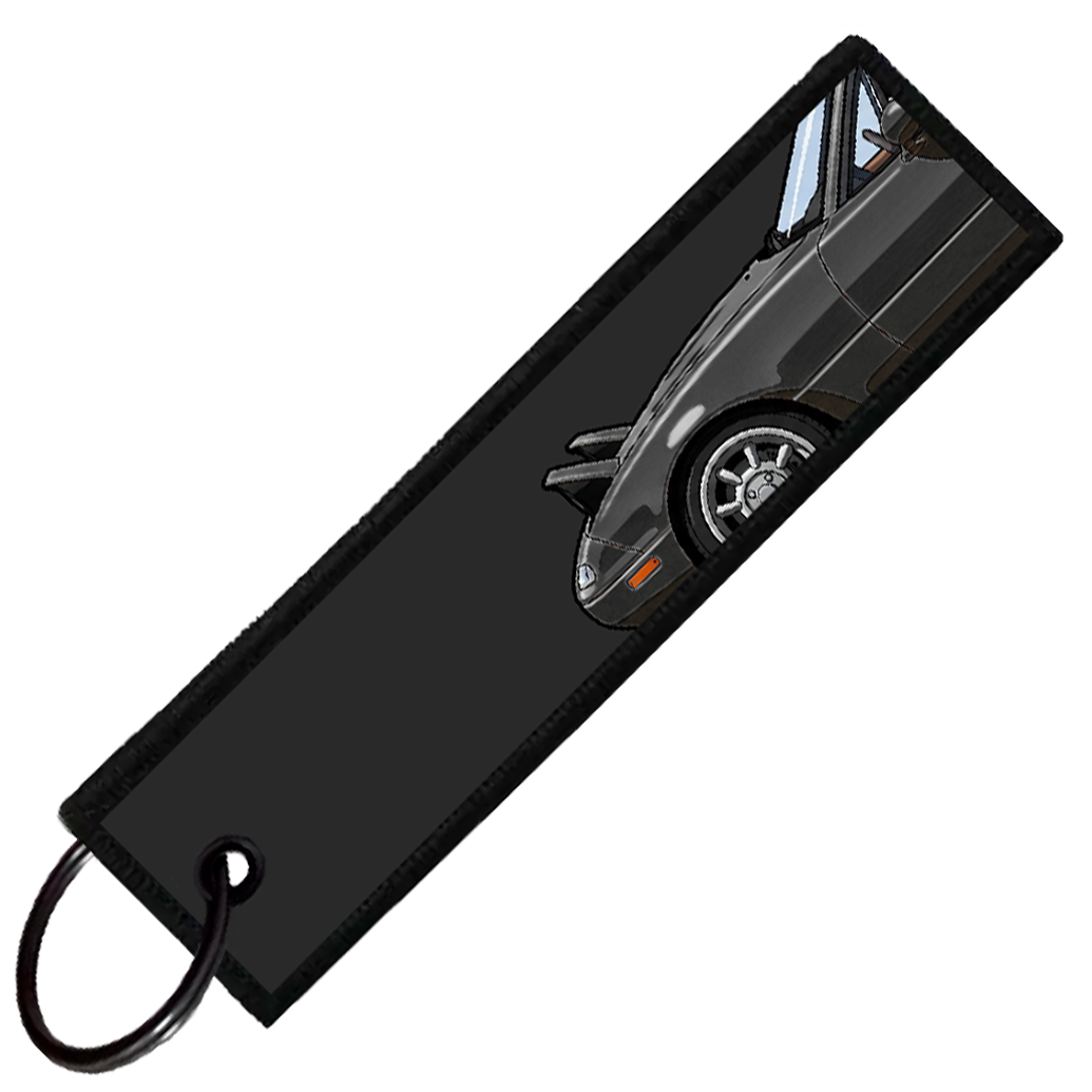 "BLACK MIATA SIDE PROFILE" CUSTOM KEY TAG