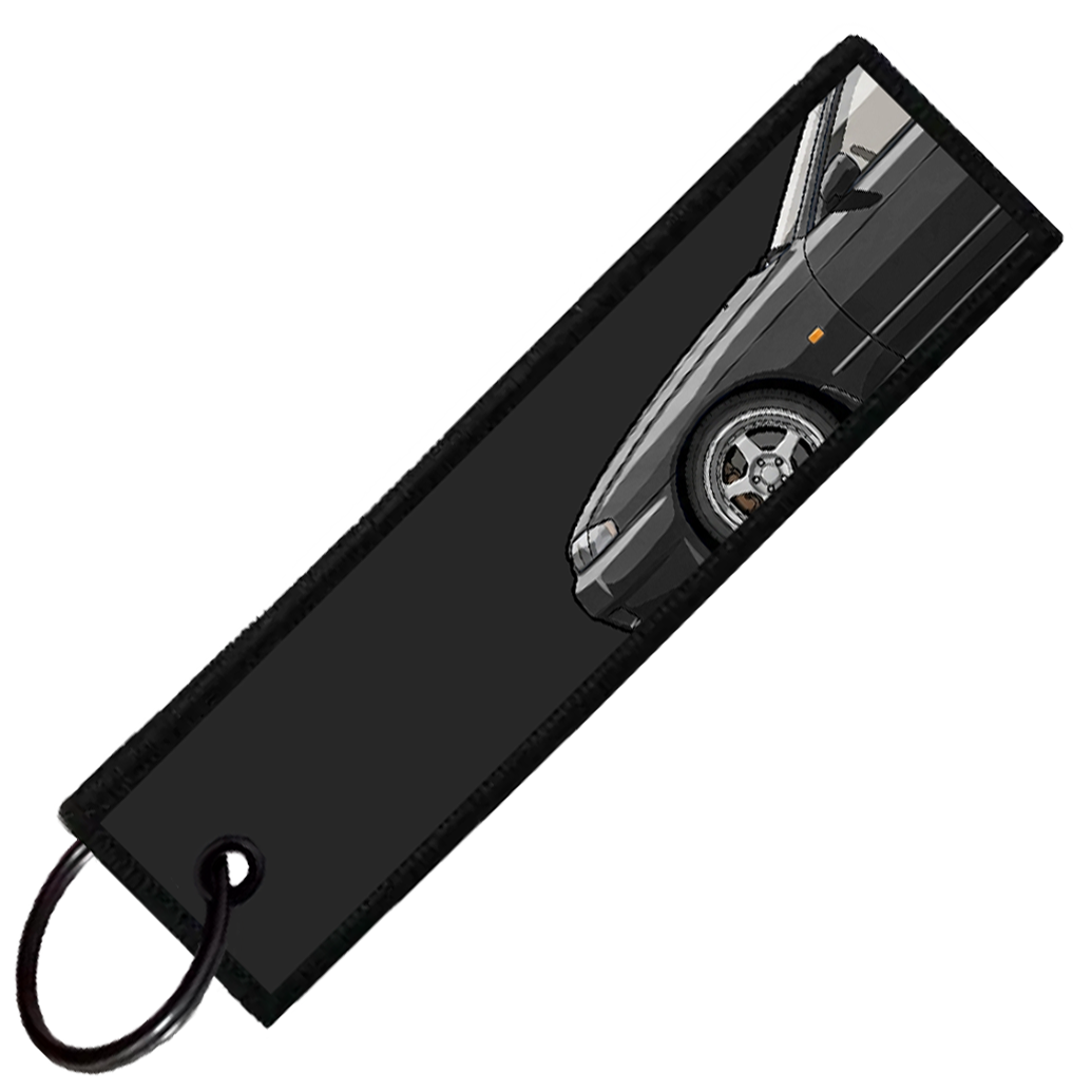 "BLACK R32 SIDE PROFILE" CUSTOM KEY TAG