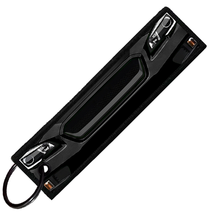"BLACK WRX STI PORTRAIT" CUSTOM KEY TAG