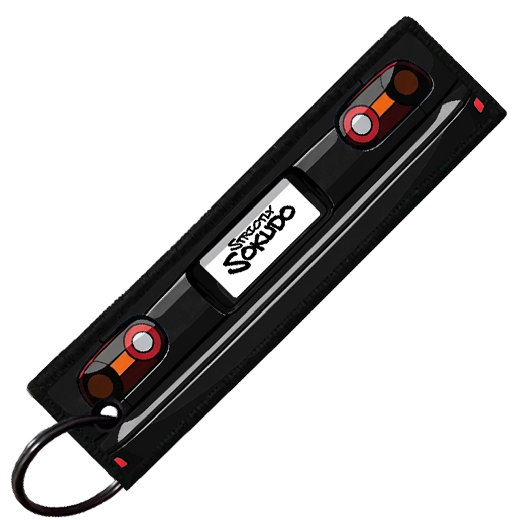 "BLACK MIATA PORTRAIT" CUSTOM KEY TAG