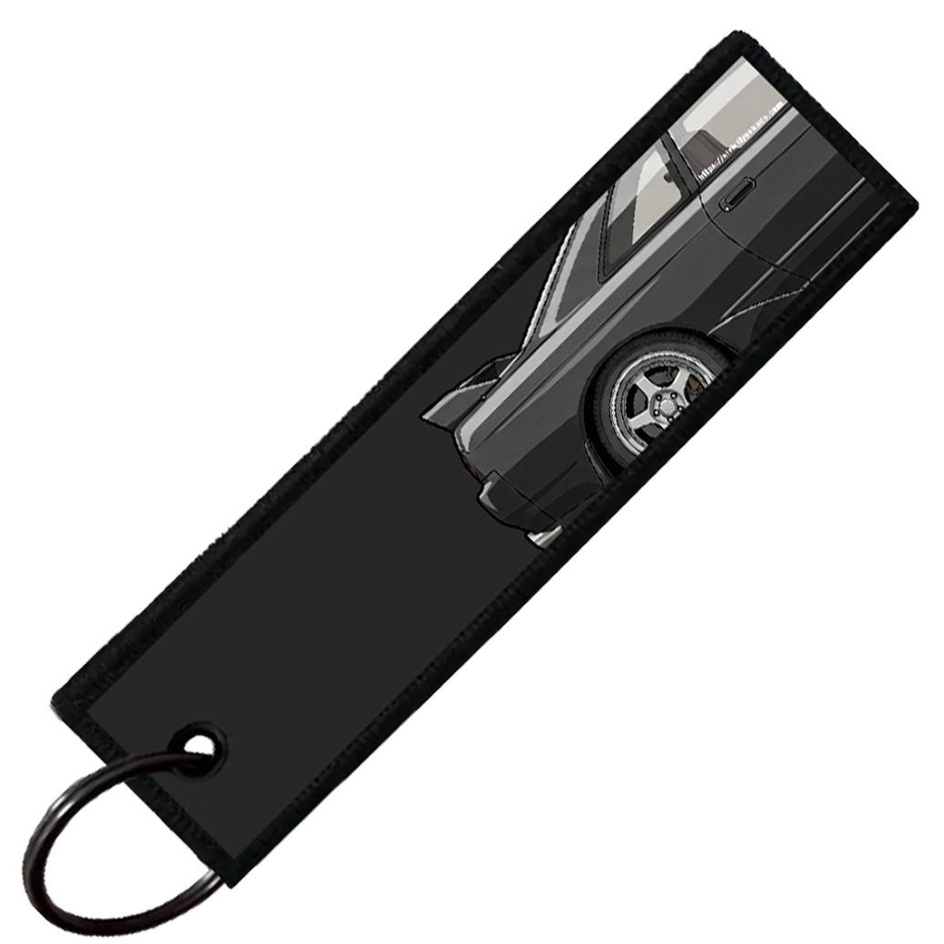 "BLACK R32 SIDE PROFILE" CUSTOM KEY TAG