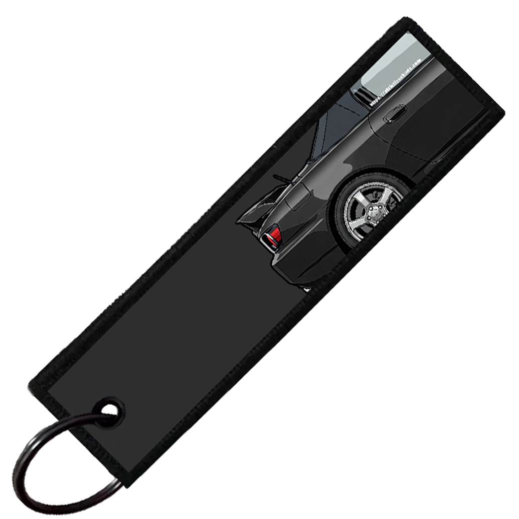"BLACK S2000 SIDE PROFILE" CUSTOM KEY TAG