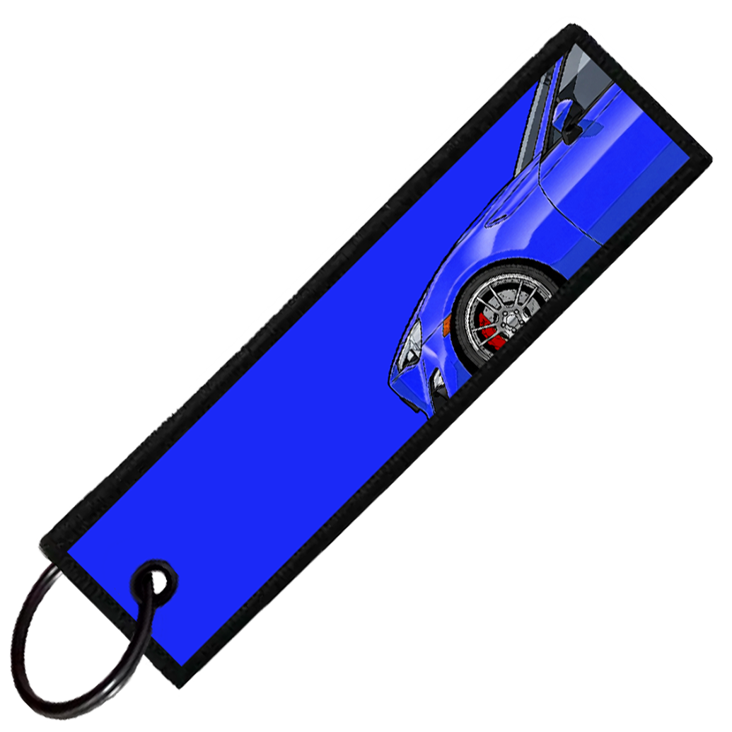 "BLUE BRZ/86/FRS SIDE PROFILE" CUSTOM KEY TAG