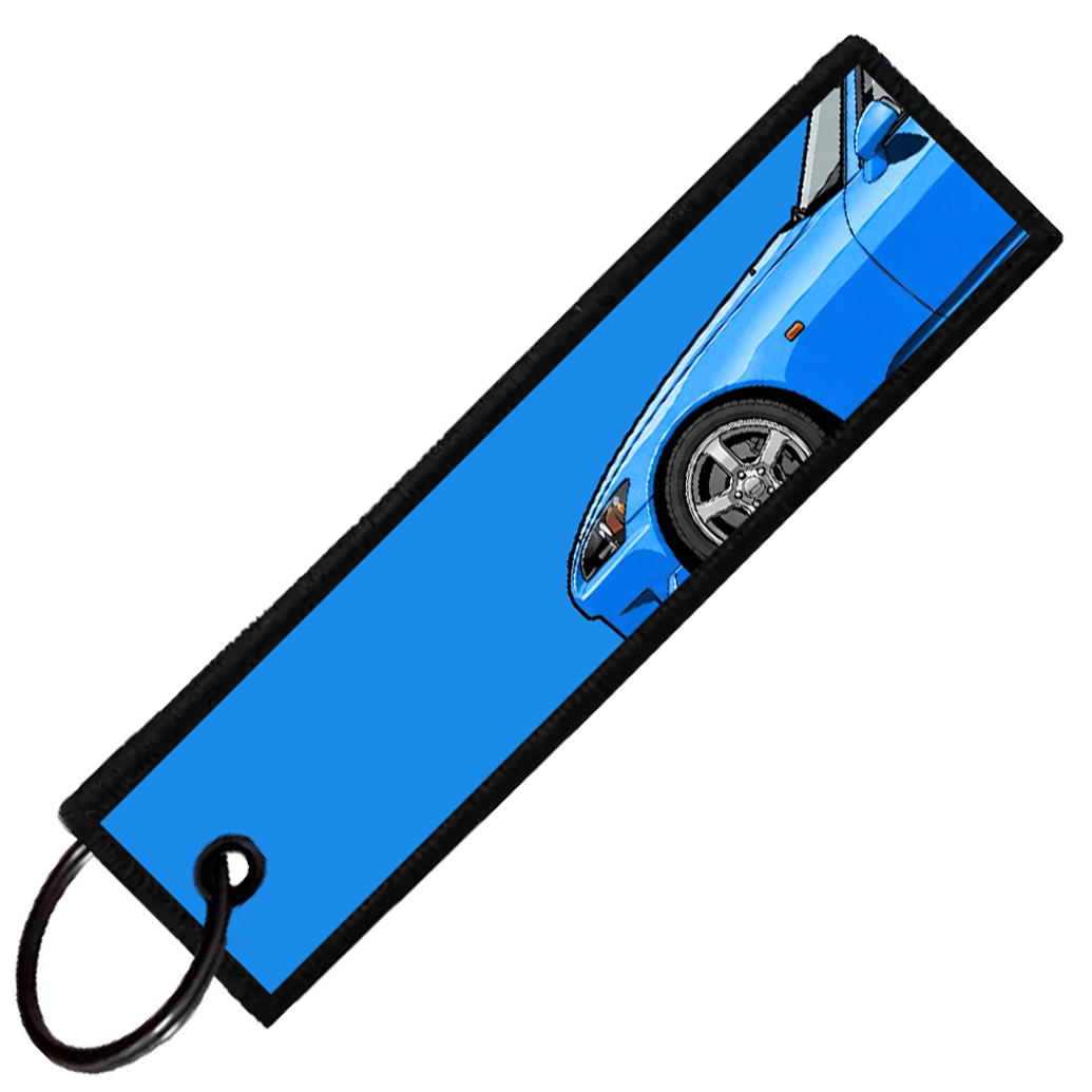 "BLUE S2000 SIDE PROFILE" CUSTOM KEY TAG
