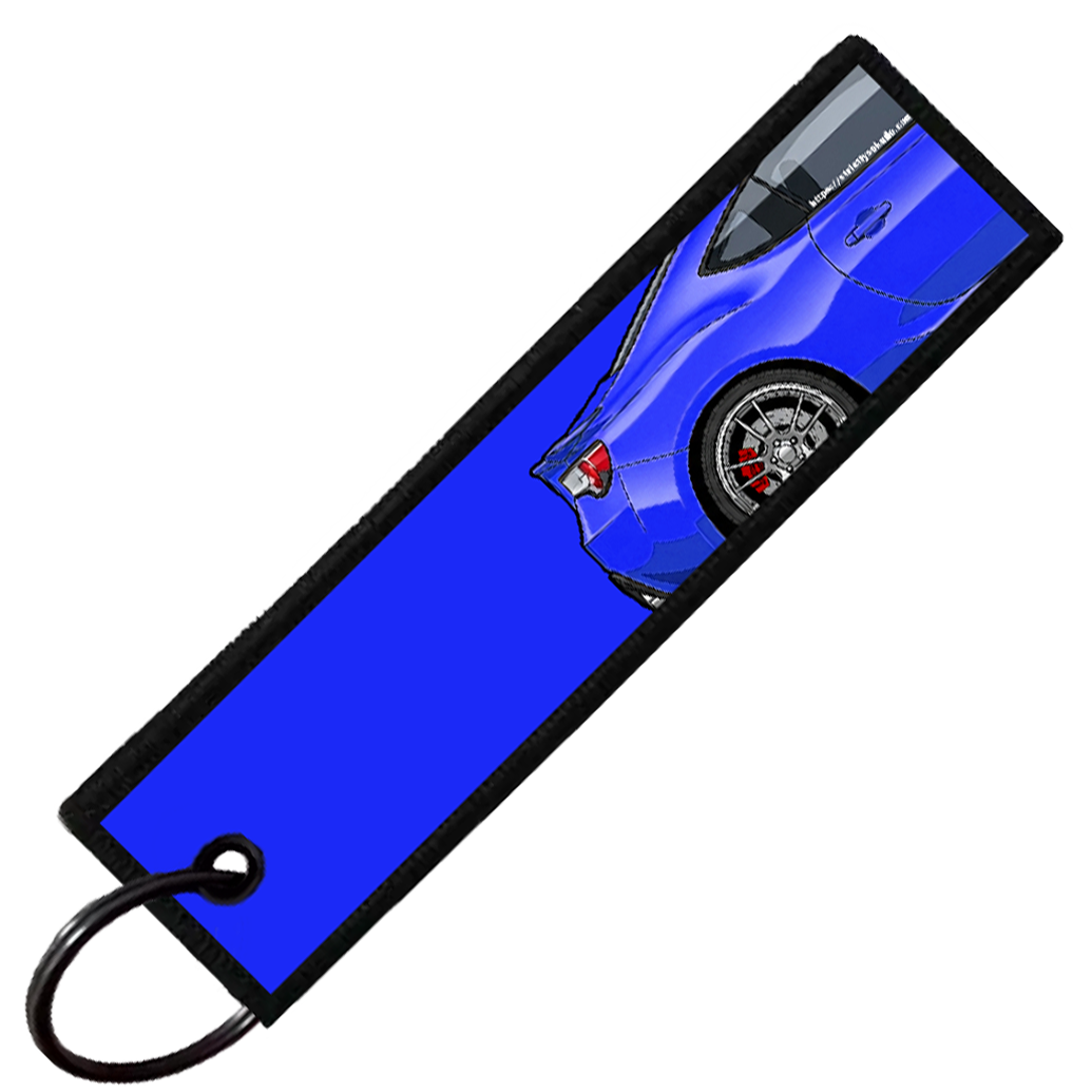 "BLUE BRZ/86/FRS SIDE PROFILE" CUSTOM KEY TAG
