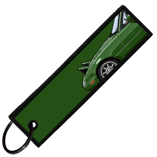 "GREEN MIATA SIDE PROFILE" CUSTOM KEY TAG
