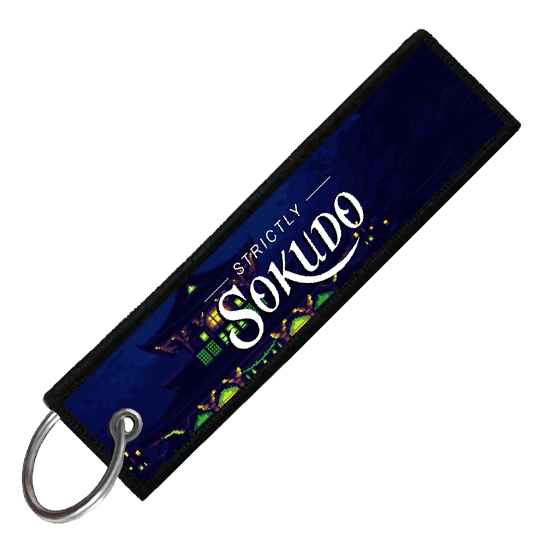 "BRZ PIXEL SIDE PROFILES" CUSTOM KEY TAG