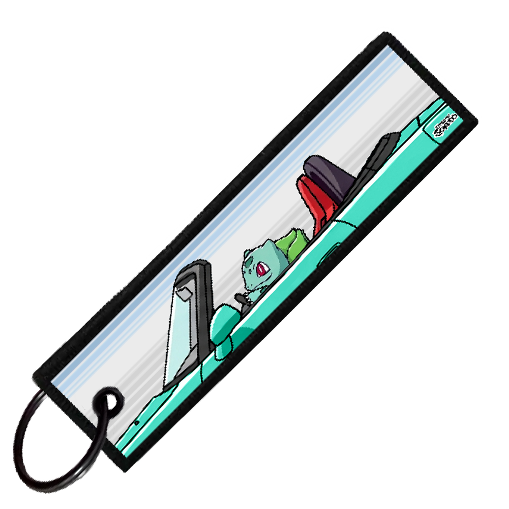 "BULBASAUR CRUISER" CUSTOM KEY TAG