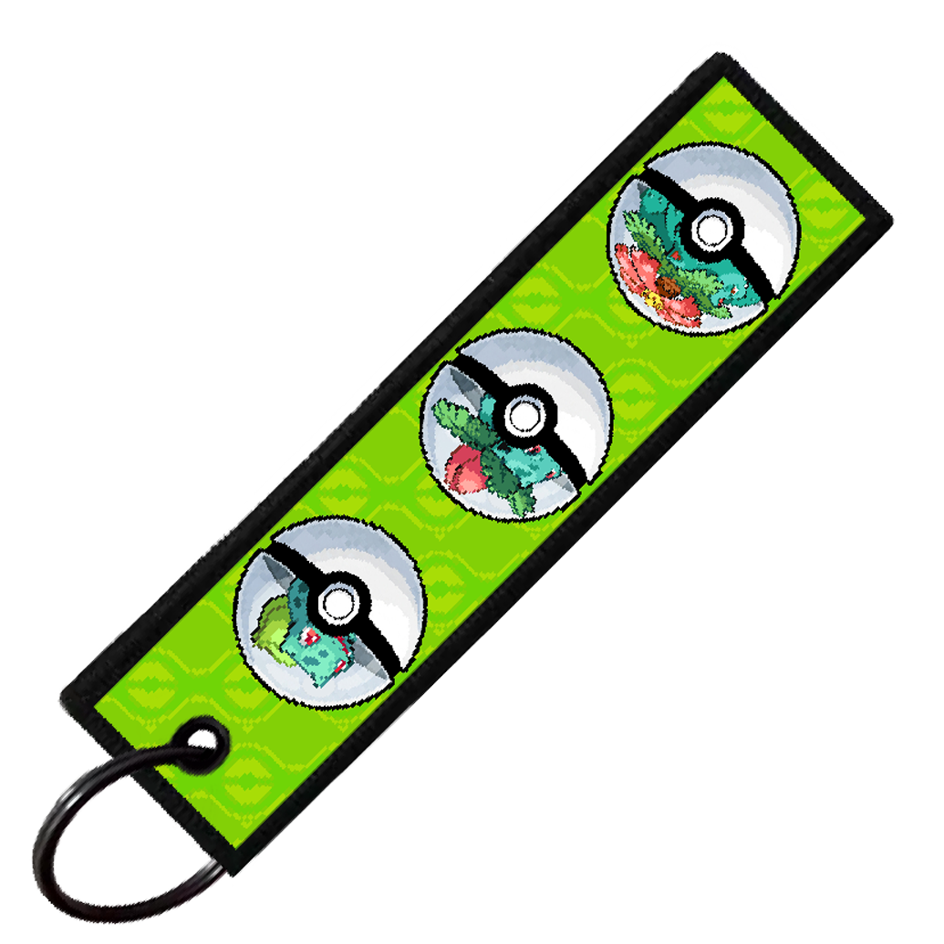 "BULBASAUR POKEBALL EVO" CUSTOM KEY TAG