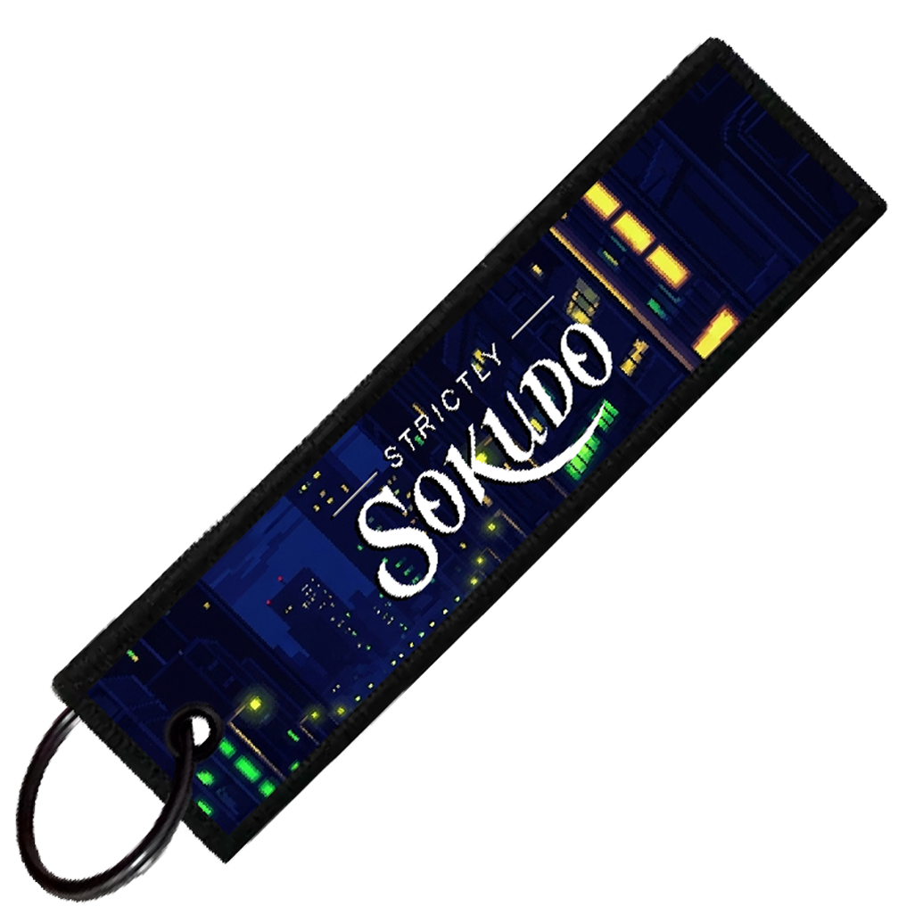 "C4 PIXEL SIDE PROFILES" CUSTOM KEY TAG