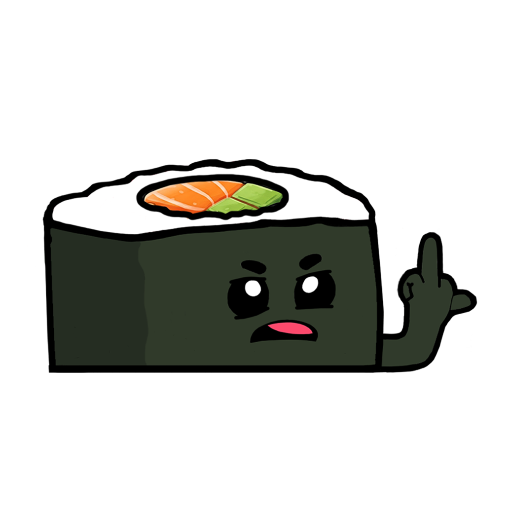 "CALIFORNIA ROLL" SUSHI WINDOW PEEKERS