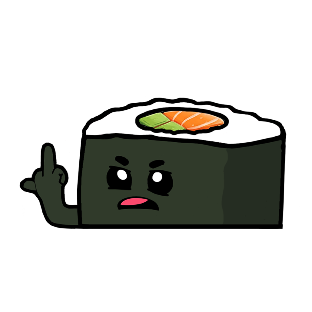 "CALIFORNIA ROLL" SUSHI WINDOW PEEKERS