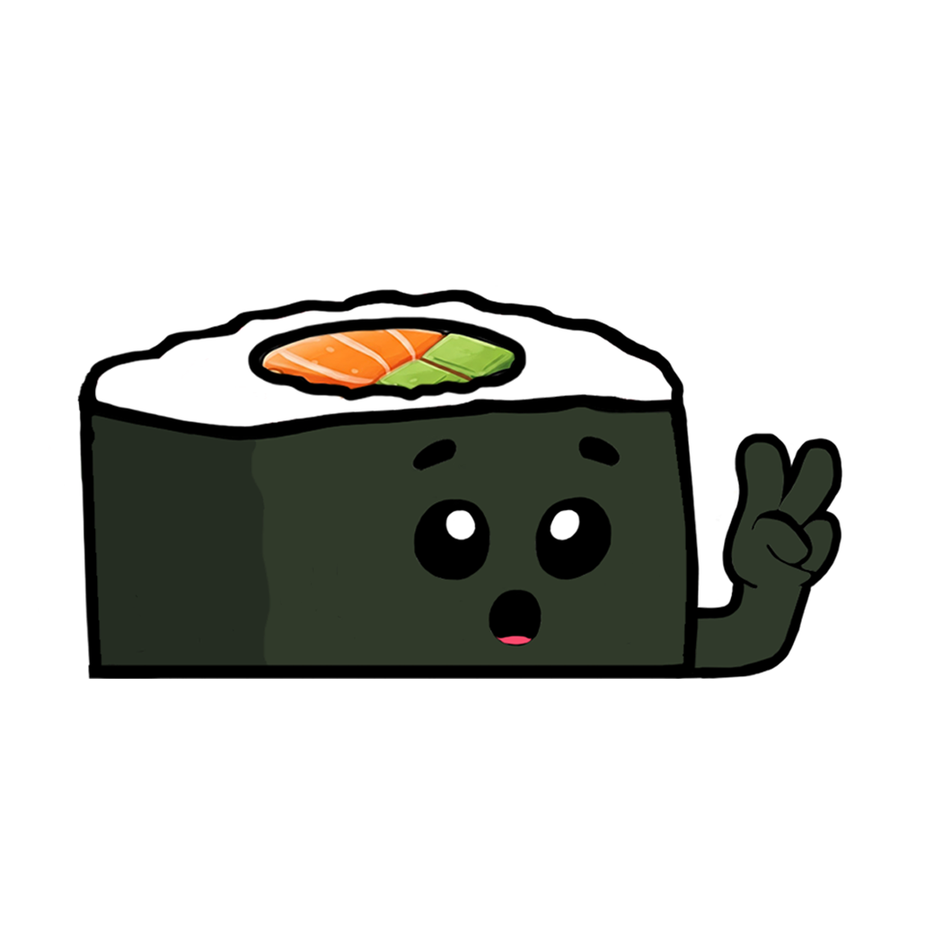 "CALIFORNIA ROLL" SUSHI WINDOW PEEKERS