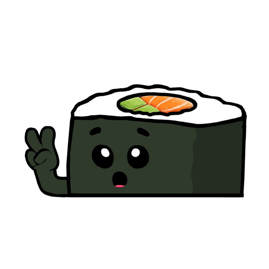 "CALIFORNIA ROLL" SUSHI WINDOW PEEKERS