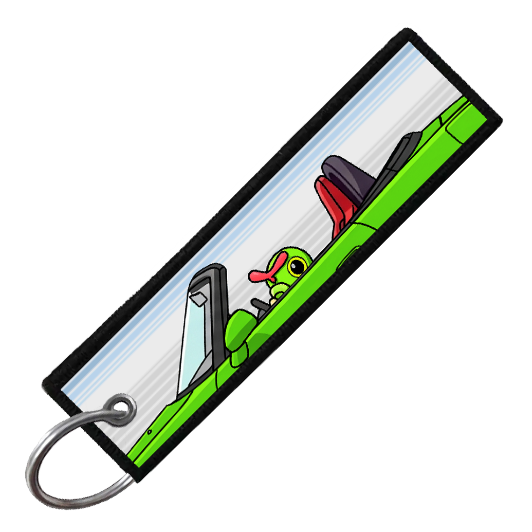 "CATERPIE CRUISER" CUSTOM KEY TAG
