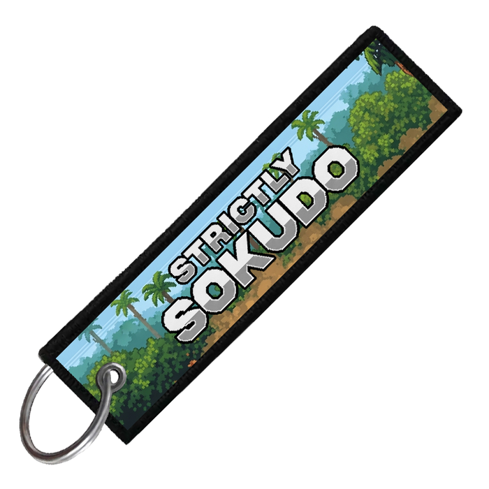 "CELICA GTS 8-BIT RALLY" CUSTOM KEY TAG