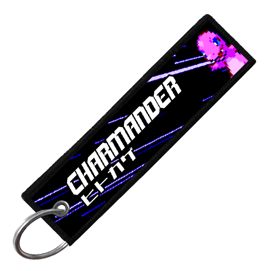 "JAPANESE CHARMANDER" CUSTOM KEY TAG