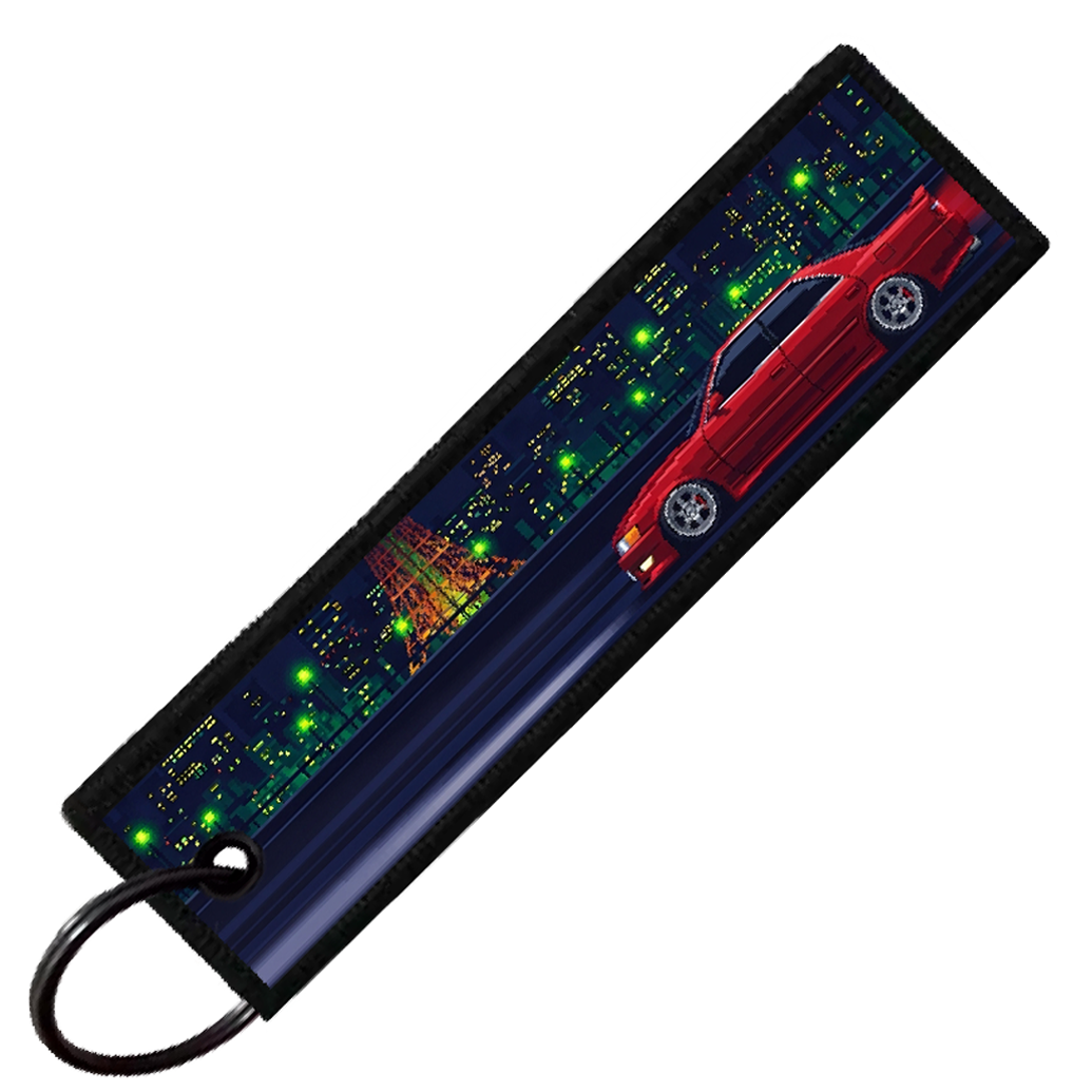 "CHASER PIXEL SIDE PROFILES" CUSTOM KEY TAG