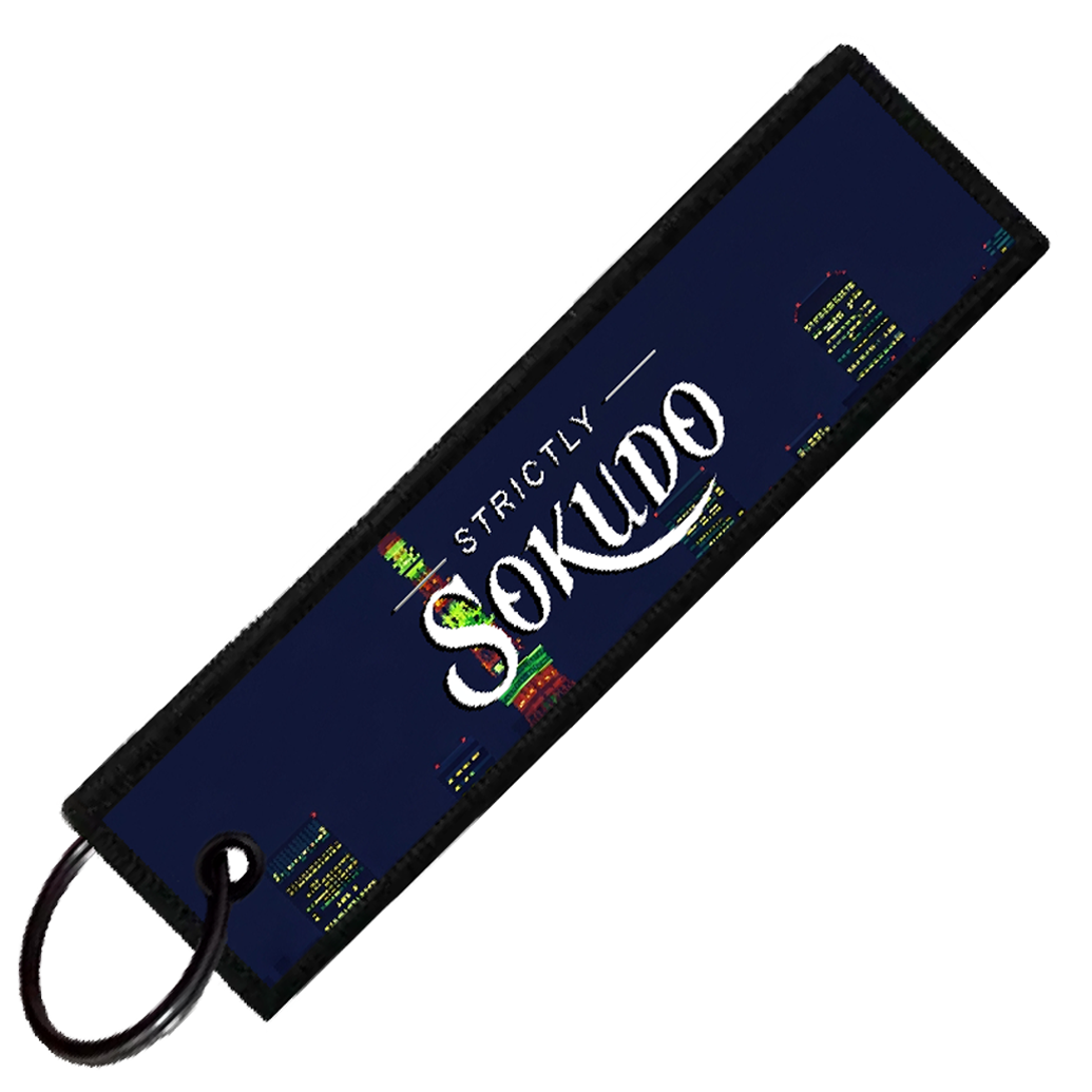 "CHASER PIXEL SIDE PROFILES" CUSTOM KEY TAG