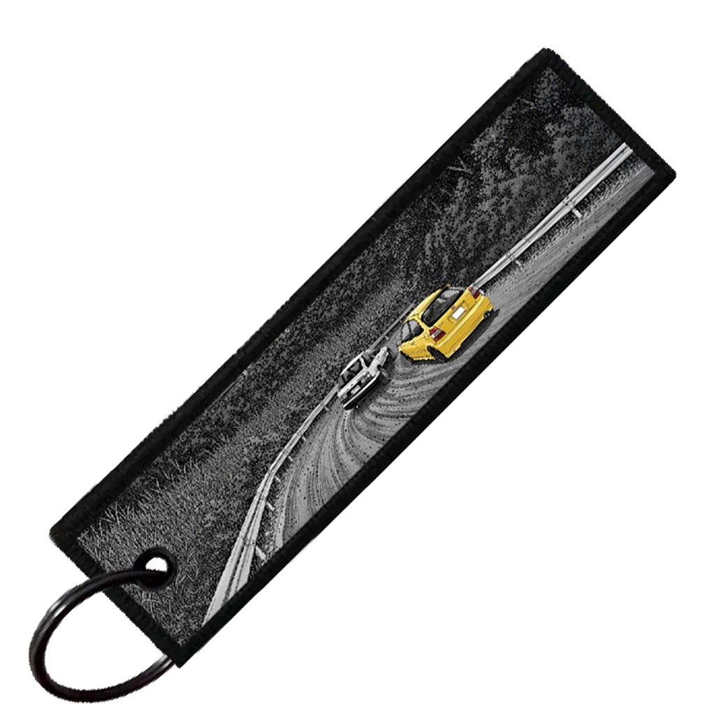 "CIVIC EK TOUGE BATTLE" CUSTOM KEY TAG
