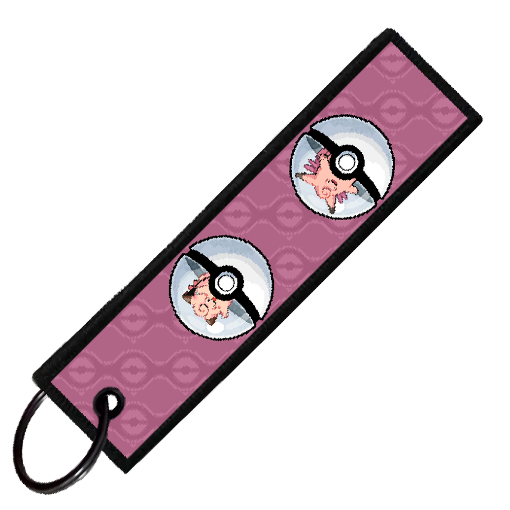 "CLEFAIRY POKEBALL EVO" CUSTOM KEY TAG
