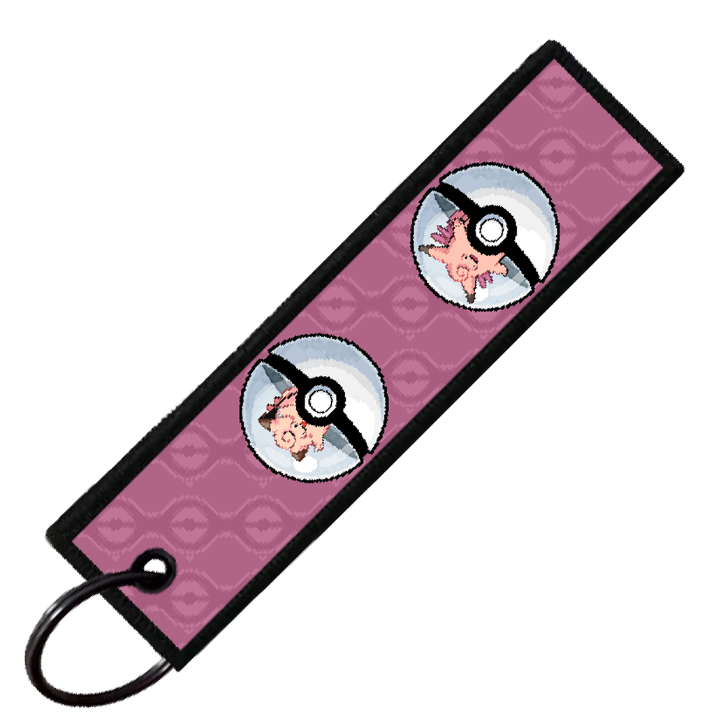 "CLEFAIRY POKEBALL EVO" CUSTOM KEY TAG