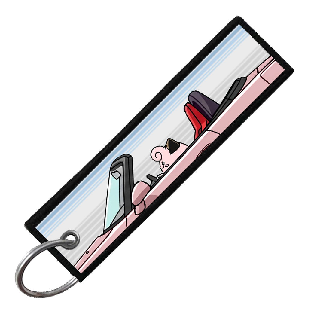 "CLEFAIRY CRUISER" CUSTOM KEY TAG