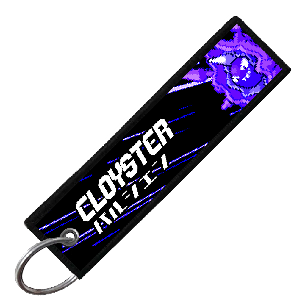 "JAPANESE CLOYSTER" CUSTOM KEY TAG