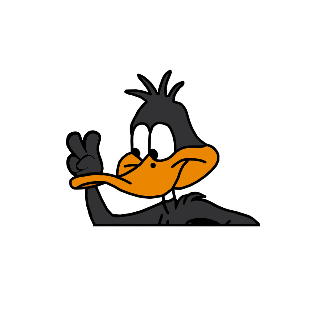 "DAFFY DUCK" LOONEY TUNES WINDOW PEEKER