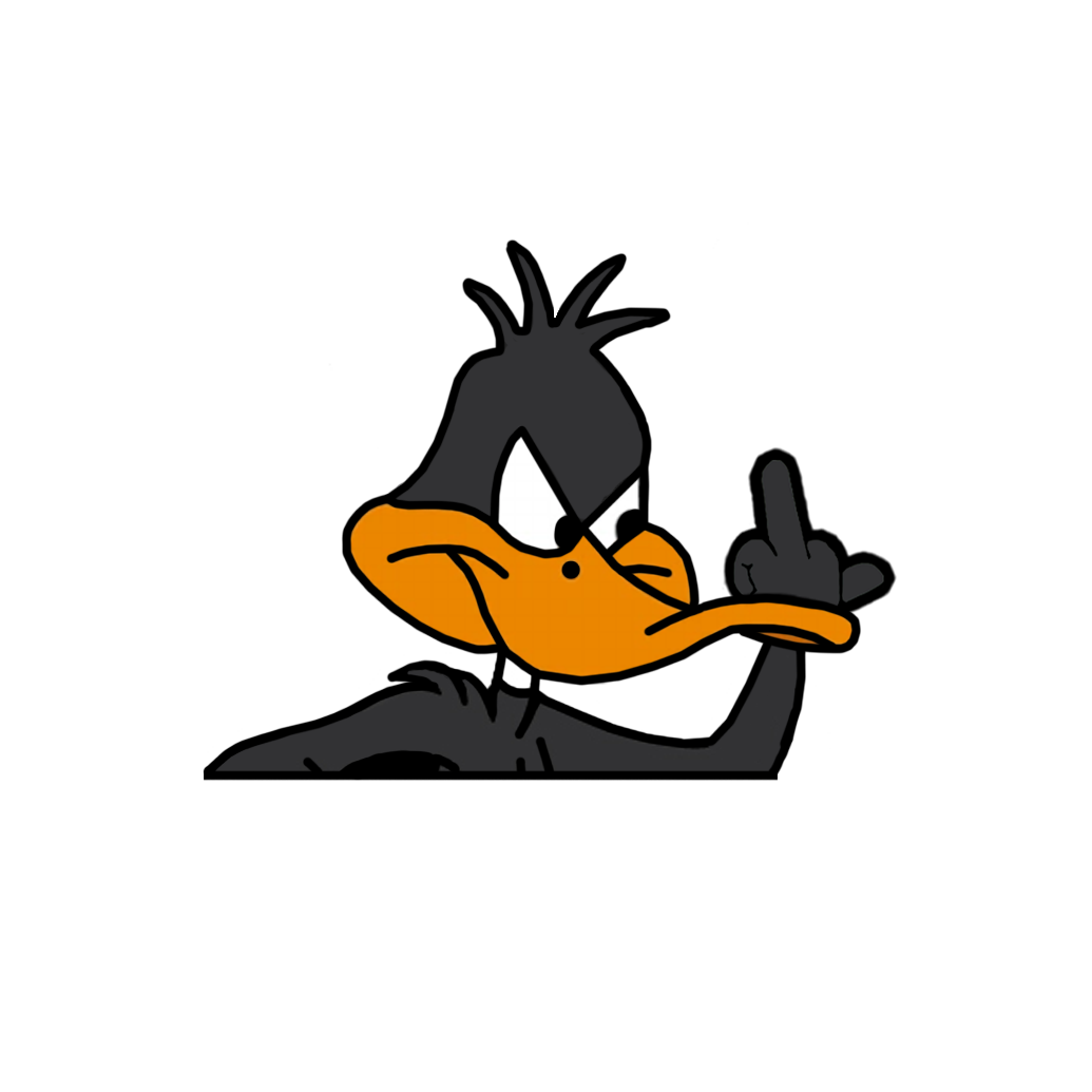 "DAFFY DUCK" LOONEY TUNES WINDOW PEEKER