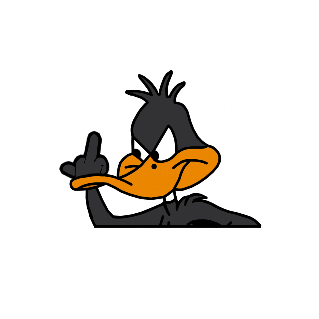 "DAFFY DUCK" LOONEY TUNES WINDOW PEEKER