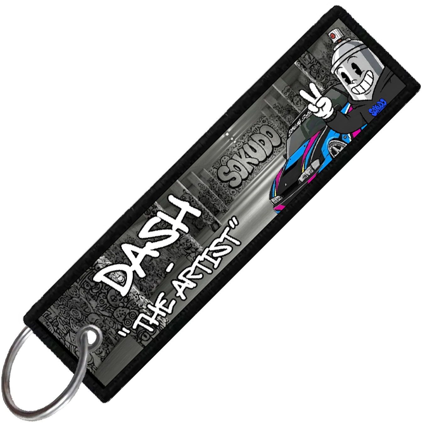 "DASH PROFILE CARD" CUSTOM KEY TAG