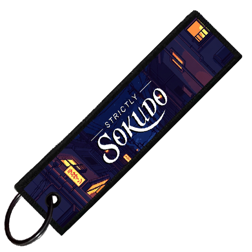 "E36 PIXEL SIDE PROFILES" CUSTOM KEY TAG