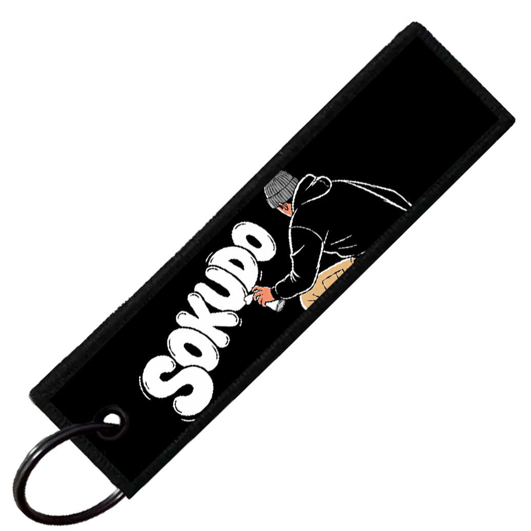 "BMW E46 GRAFFITI GARAGE" Custom Key Tag