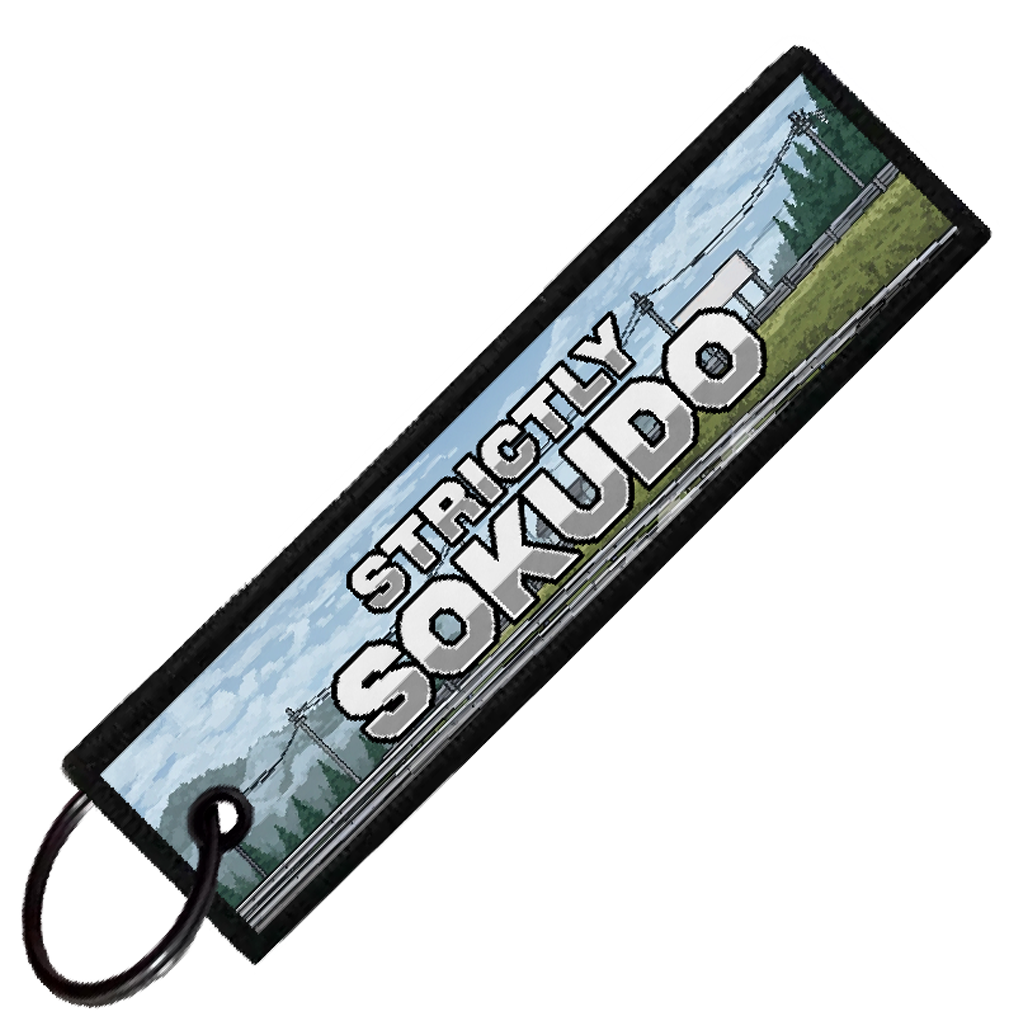 "EBISU CIRCUIT 8-BIT DRIFTERS" CUSTOM KEY TAG