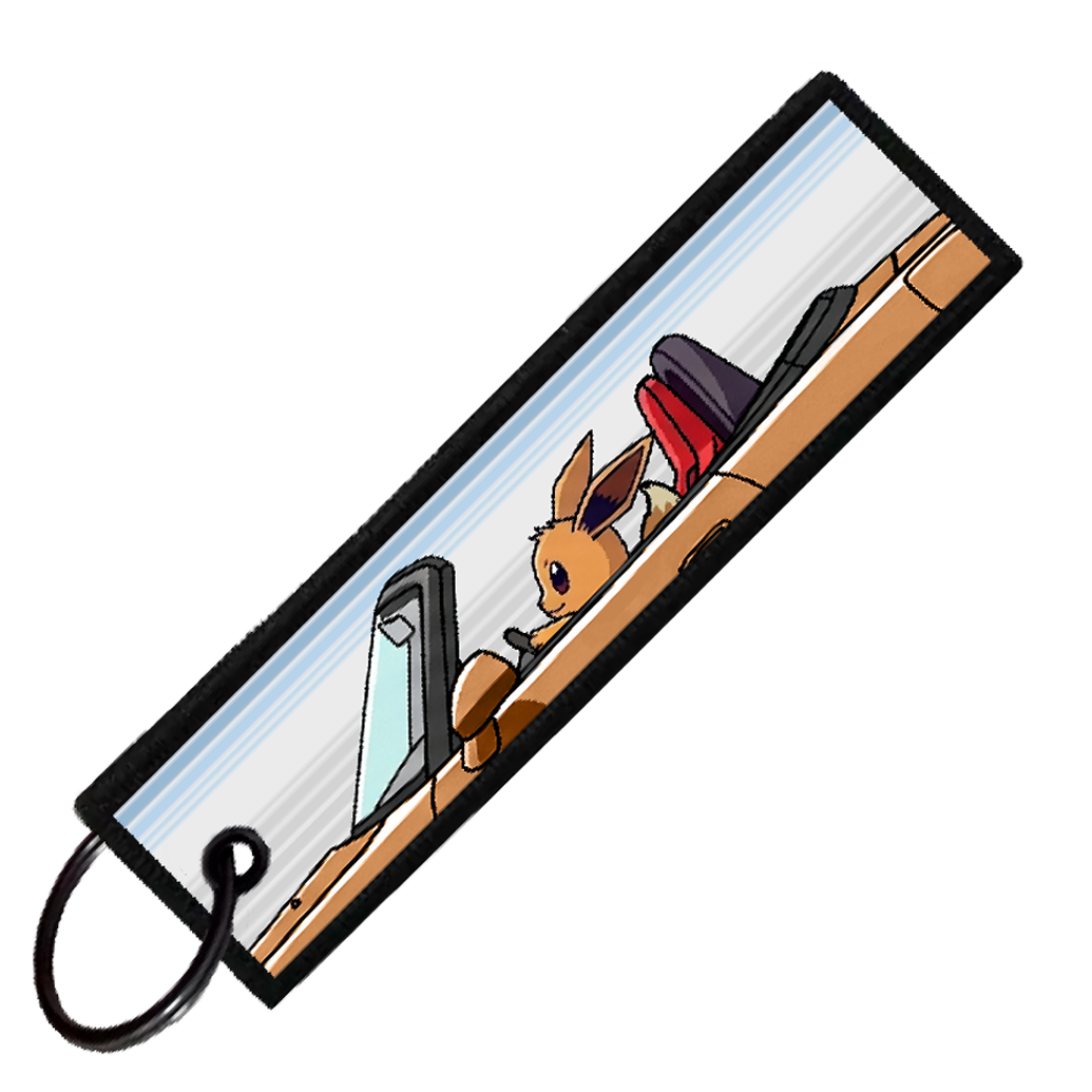 "EEVEE CRUISER" CUSTOM KEY TAG