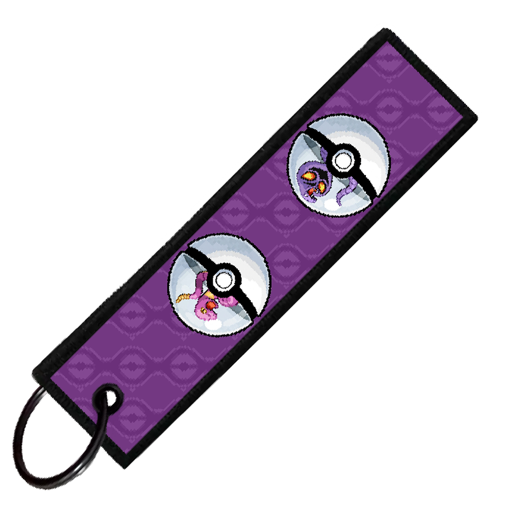 "EKANS POKEBALL EVO" CUSTOM KEY TAG