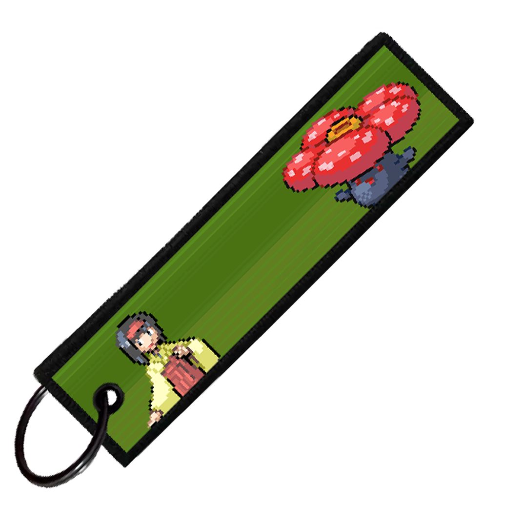 "GYM LEADER ERIKA" CUSTOM KEY TAG