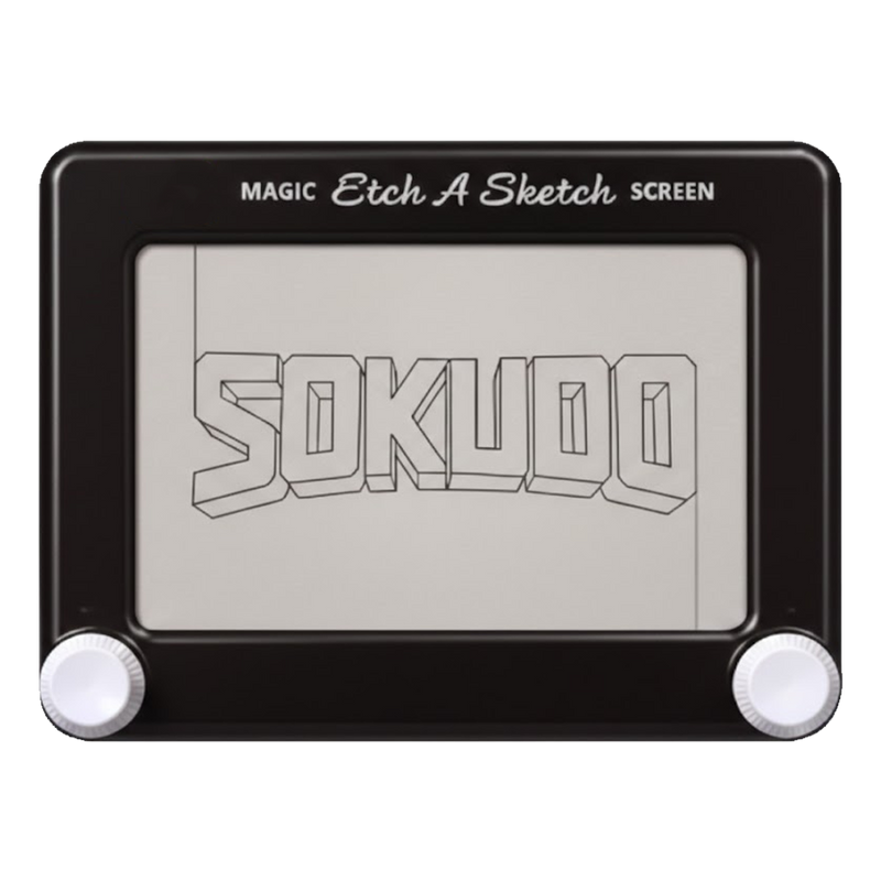 "ETCH A SKETCH" SOKUDO DECAL