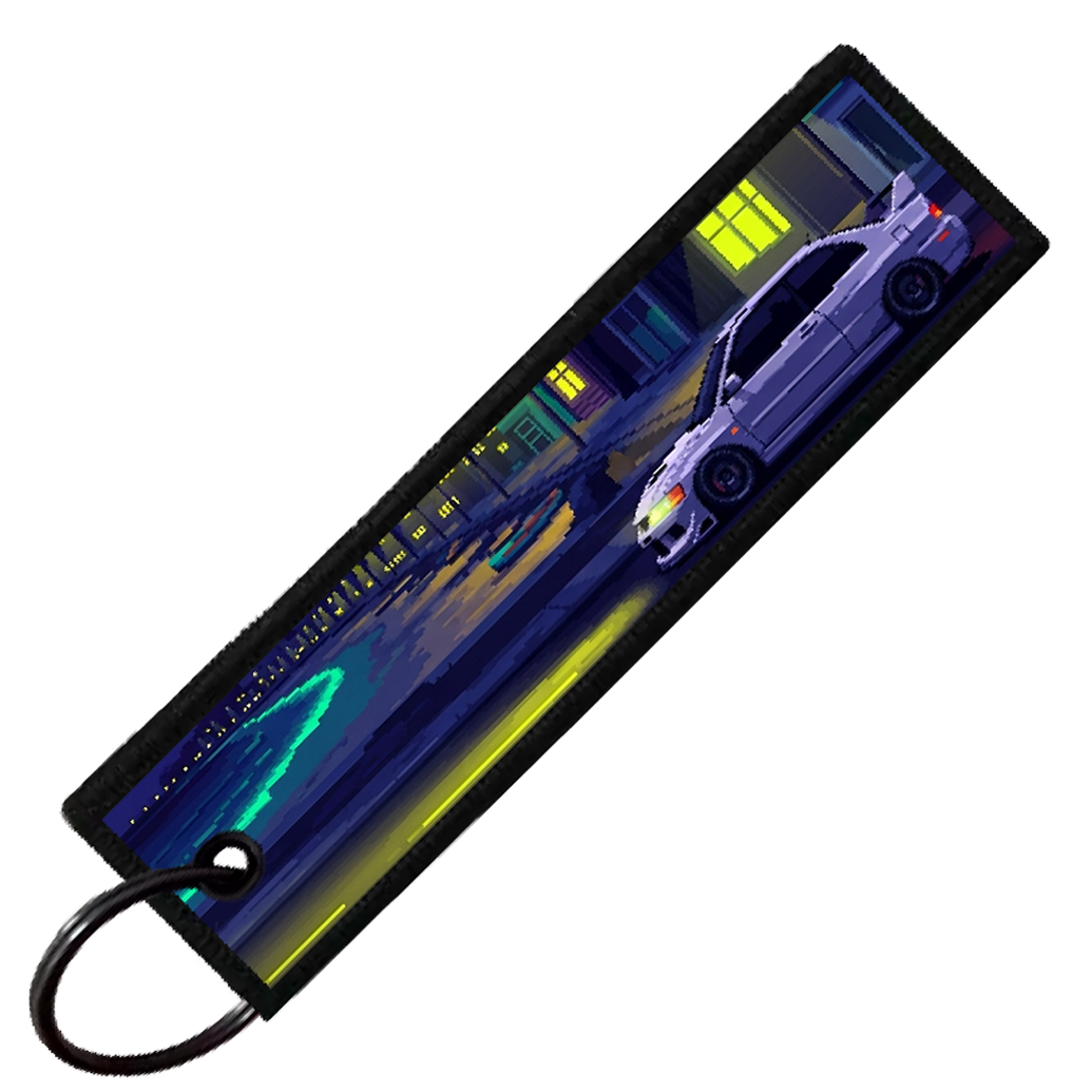 "EVO PIXEL SIDE PROFILES" CUSTOM KEY TAG