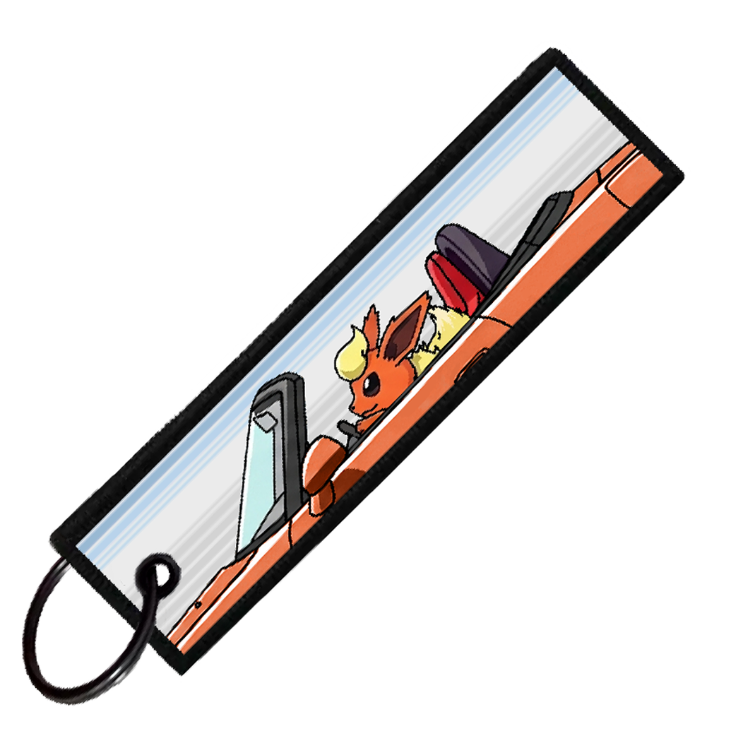"FLAREON CRUISER" CUSTOM KEY TAG