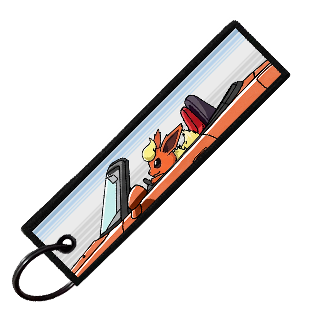 "FLAREON CRUISER" CUSTOM KEY TAG
