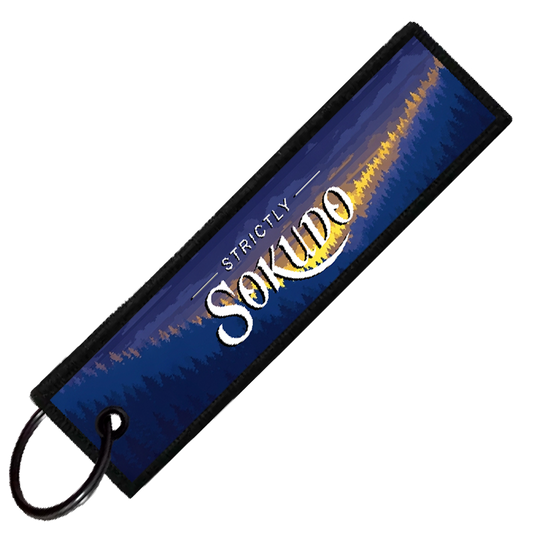 "FORESTER PIXEL SIDE PROFILES" CUSTOM KEY TAG