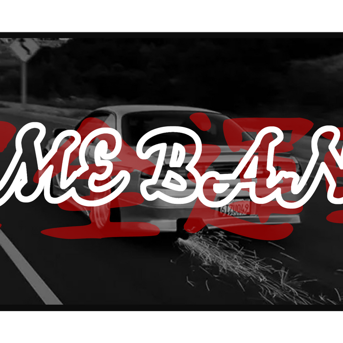 "FRAME BANGIN" SLOGAN SLAP STICKER