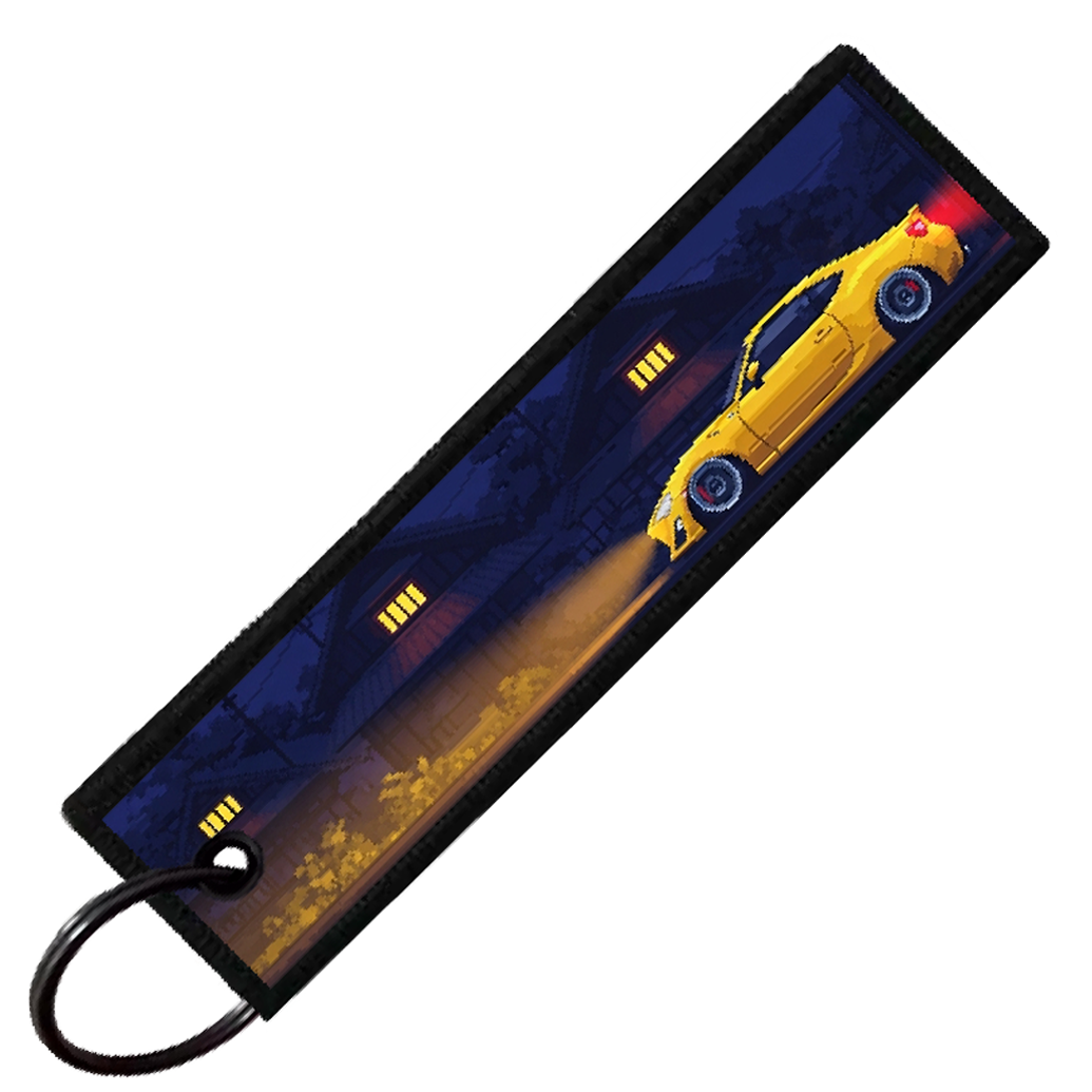 "FRS PIXEL SIDE PROFILES" CUSTOM KEY TAG