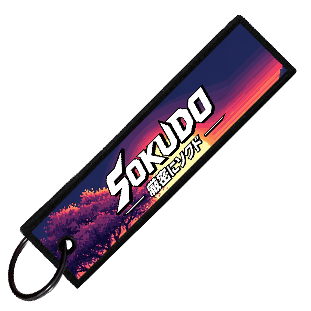 "86/BRZ/FRS SLAMMED SUNSET" CUSTOM KEY TAG