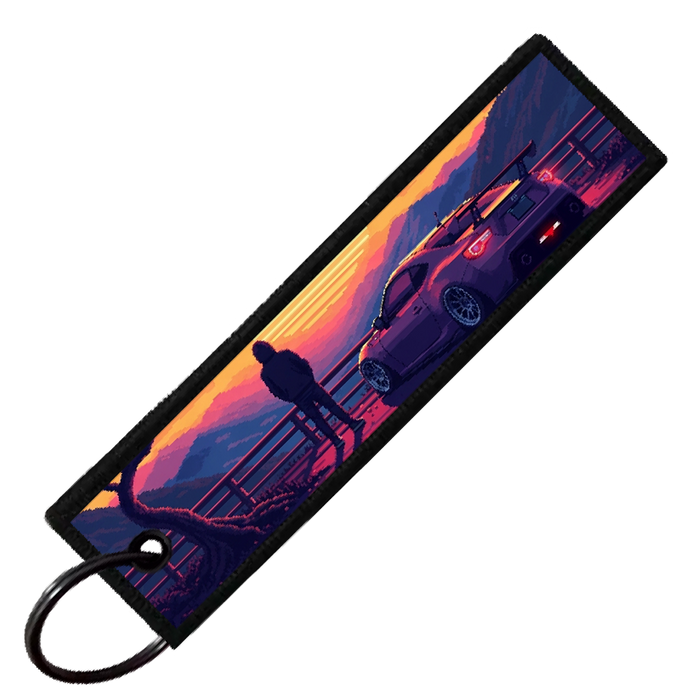 "86/BRZ/FRS SLAMMED SUNSET" CUSTOM KEY TAG