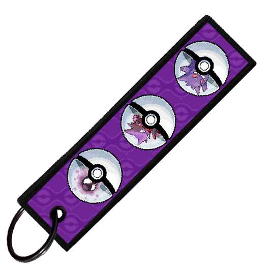 "GASTLY POKEBALL EVO" CUSTOM KEY TAG