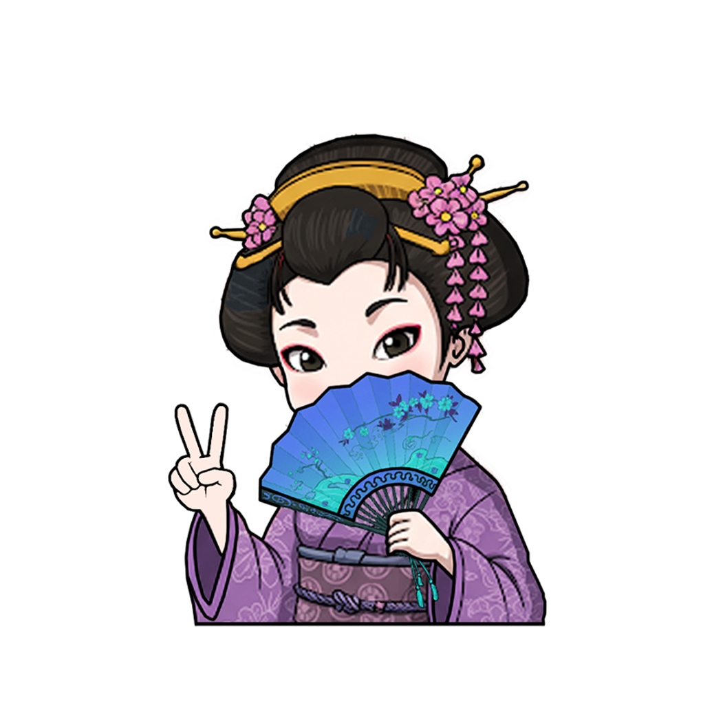 "GEISHA" JAPANESE CULTURE WINDOW PEEKERS